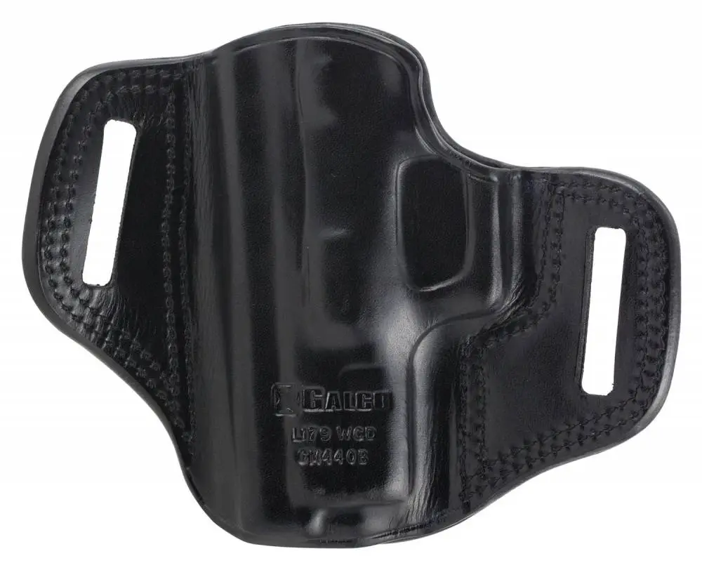 Galco CM440B Combat Master Black Leather Belt Sprgfld XD 9, 40 4" Right Hand