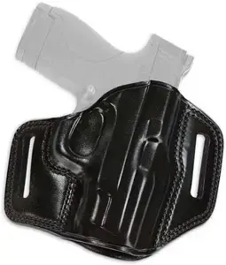 Galco CM652B Combat Master Black Leather Belt S&W M&P Shield Right Hand