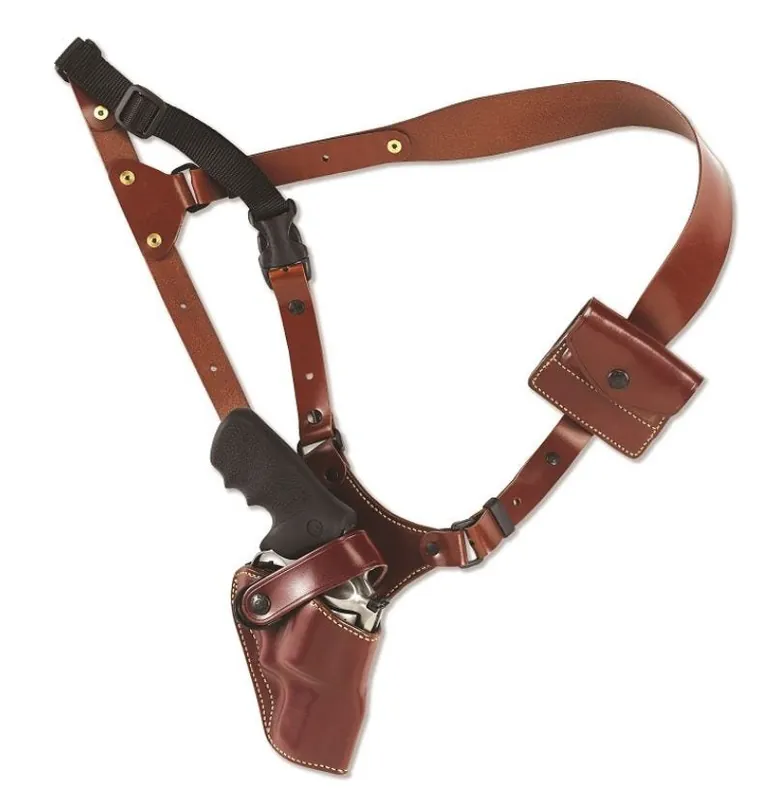 Galco GA186 Great Alaskan Shoulder System Ruger Alaskan Steerhide Tan