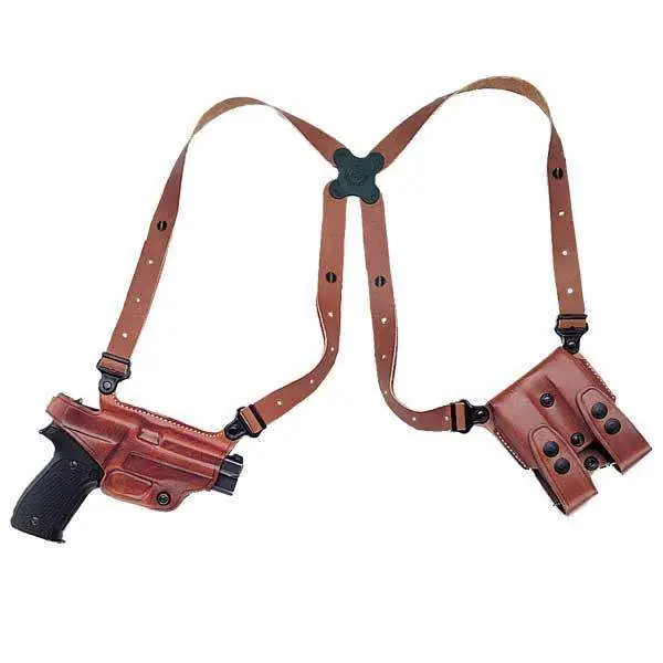 Galco MC212 Miami Classic Shoulder System Tan Leather 1911 5" Right Hand