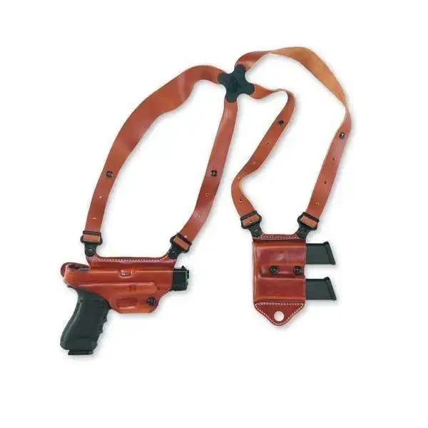 Galco MCII212 Miami Classic II Shoulder System Tan Leather 5" 1911 Right Hand