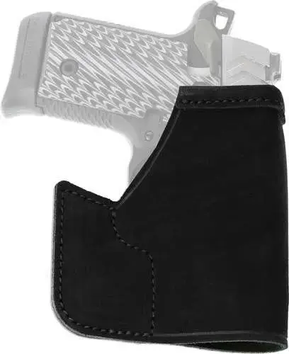 Galco PRO286B Pocket Protector Black Leather Fits Glock 27 Ambidextrous Hand