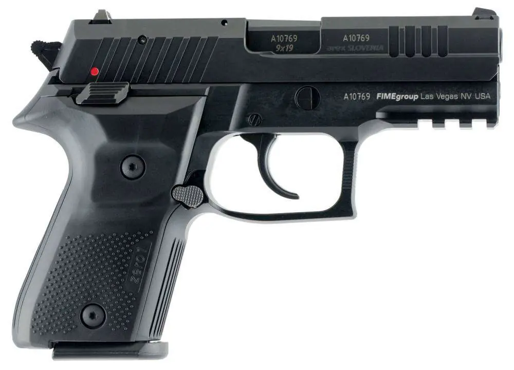 Arex REXZERO1CP01 Rex Zero 1 Compact 9mm Luger 3.85" 15+1 Black Hardcoat Anodized Black Polymer