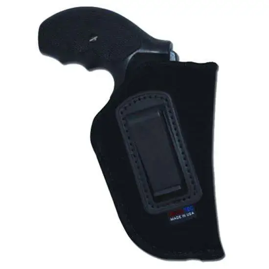 Grovtec US Inc GTHL14112R Inside The Pants Fits Glock 26/27/33 & Other Subcompact 9mm/40 Cal Lami Suede Black