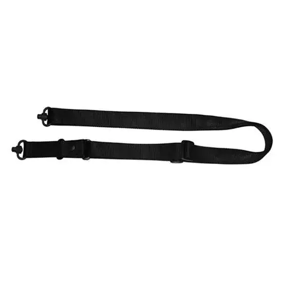 Grovtec US Inc GTSL53 Three Point Tactical Sling 1.25" W Adjustable Black Webbing for Rifle/Shotgun