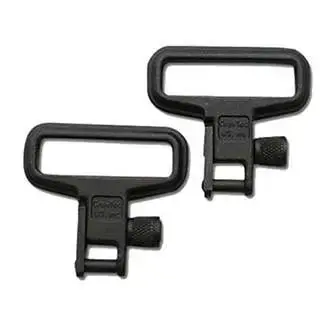 Grovtec US Inc GTSW05 Mil-Force Swivel Set 1.25" Black Matte Phosphate Steel