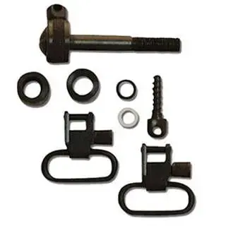 Grovtec US Inc GTSW18 Locking Swivel Set 1" Black Oxide Rem 760 (1969-81)/7600 (after 1984) Steel