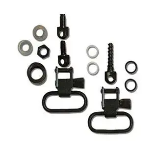 Grovtec US Inc GTSW19 Locking Swivel Set 1" Black Oxide Steel Shotgun Pump/Auto