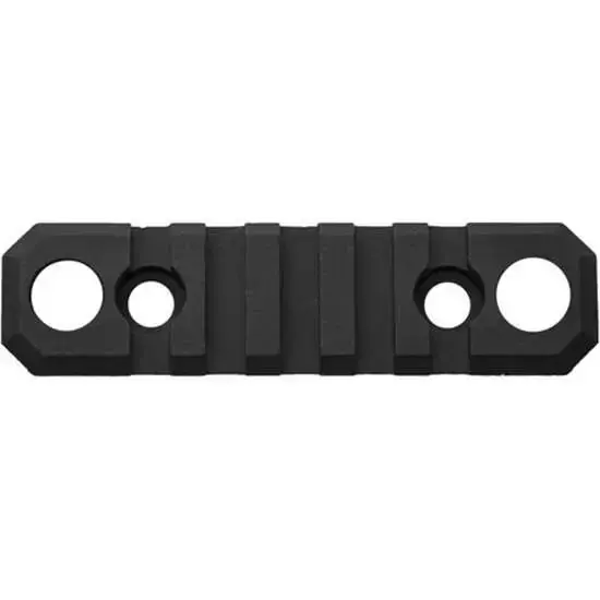 Grovtec US Inc GTSW241 Picatinny Rail M-LOKBlack Hardcoat Anodized