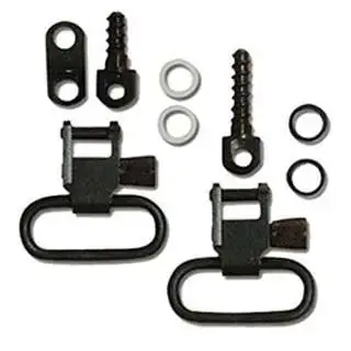 Grovtec US Inc GTSW27 Locking Swivel Set 1" Black Oxide Ruger Carbine Auto & Single Shot Steel