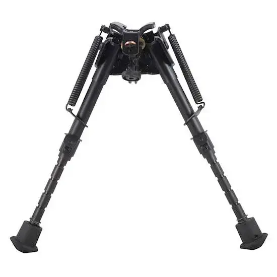 Harris BRMS BRM S Bipod with Swivels Aluminum/Steel Black Anodized 6-9"