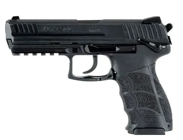 HK 81000133 P30LS *MA Compliant 40 S&W 4.45" 10+1 Black, Blue Steel Long Slide, Polymer Grip 2 Magazines