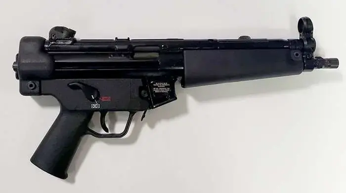 HK 81000478 SP5 9mm Luger 8.86" 10+1 Black Black Polymer Grip Two Mags