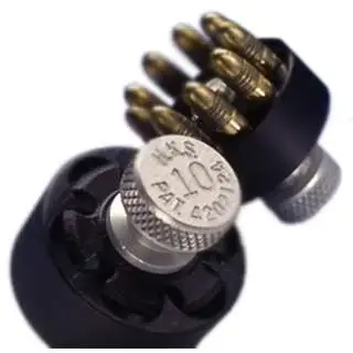 HKS 22J M Series 22 LR 6rd Ruger SP101; S&W 34, 35, 43, 63, also K Frame Black