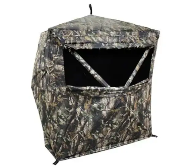 HME GRDBLND2 2-Person Ground Blind Camo 62" x 62" x 66"