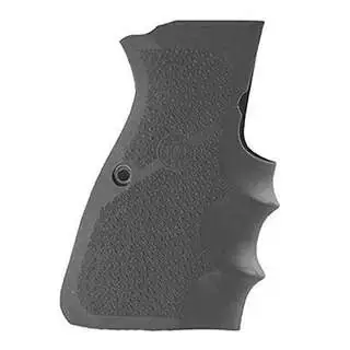 Browning Hi-Power Rubber grip with Finger Grooves Black