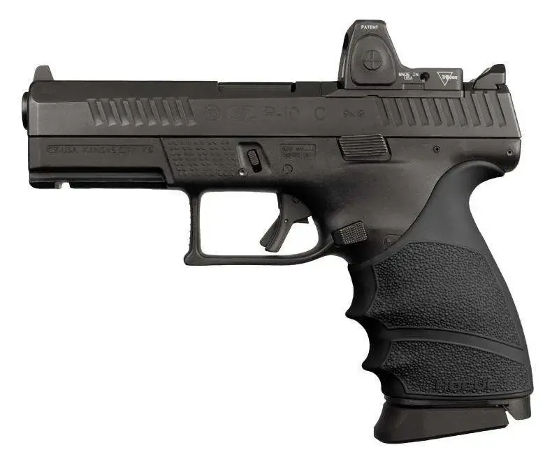 HOG BEAVERTAIL GRIP BLK CZ P-10 COMPACT 9MM