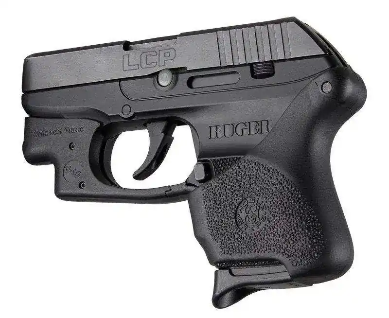 HandAll Hybrid Ruger LCP Crimson Trace Button Grip Sleeve Black