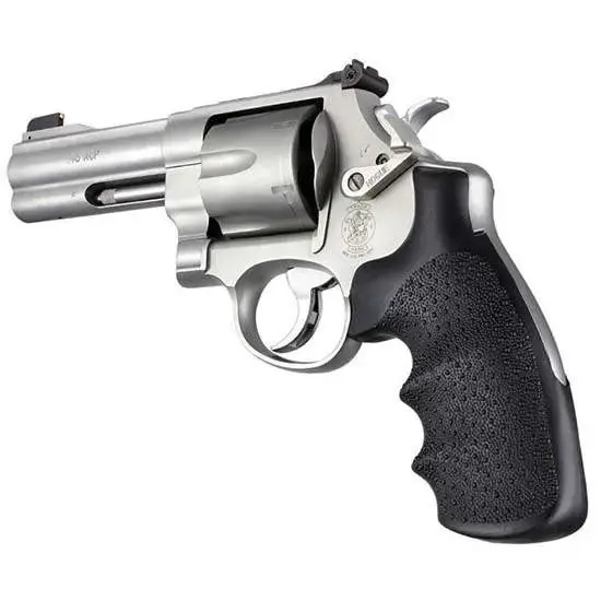 S&W N Frame Round Butt Rubber Monogrip Black