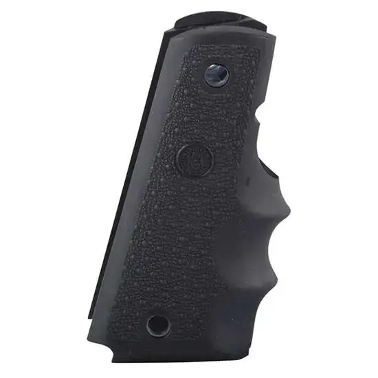 Govt. Model Rubber Grip with Finger Grooves Black