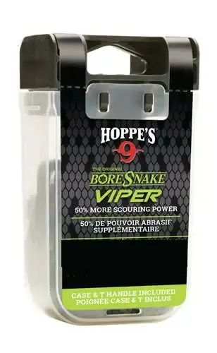 Hoppes 24001VD BoreSnake Viper Den 30/32 Cal Pistol Bronze Brush