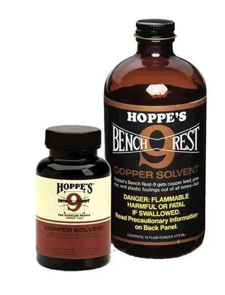 Hoppes BR904 #9 Bench Rest Copper Solvent 5 oz Jar