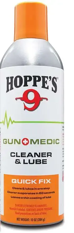 Hoppes GM2 Gun Medic Quick Fix Cleaner/Lubricant 10 oz Aerosol