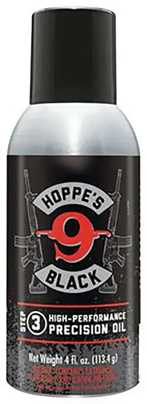 Hoppes HBL4A Black Precision Oil 4 oz Aerosol