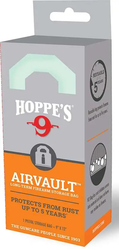 Hoppes HVCIS Air Vault Storage Bag Pistol 9" x 12"