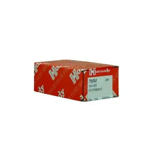 Hornady 28309 InterBond 7mm .284 154 gr InterBond 100 Per Box