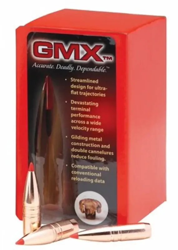 Hornady 30190 GMX 30 Caliber .308 125 GR 50 Box