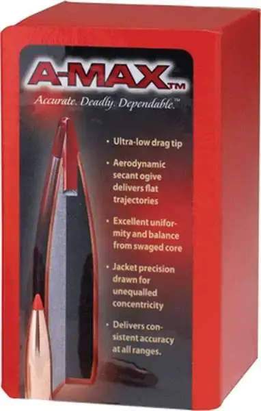 Hornady 5165 A-MAX 50 Cal .510 750 gr 20 Per Box