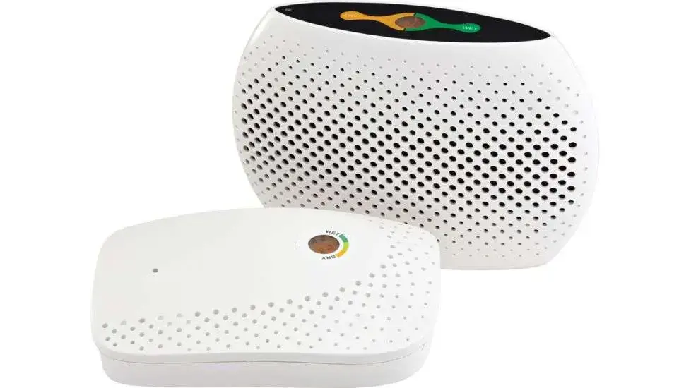 SnapSafe 75900 Dehumidifier Rechargeable White Medium