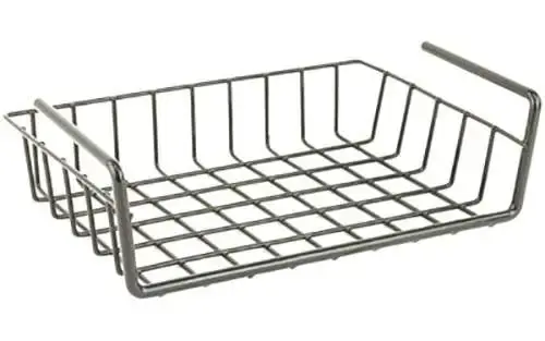 SnapSafe 76012 Hanging Shelf Black 12" x 9" x 2.50"