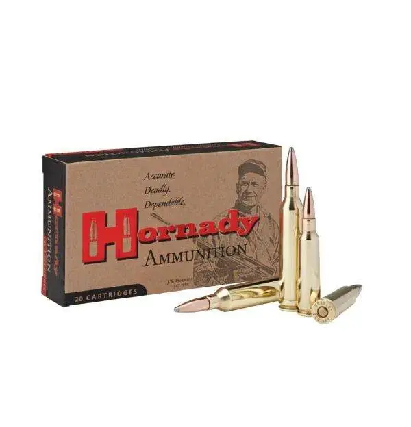 Hornady 8154 Custom 264 Win Mag 140 gr InterLock Spire Point 20 Round Box