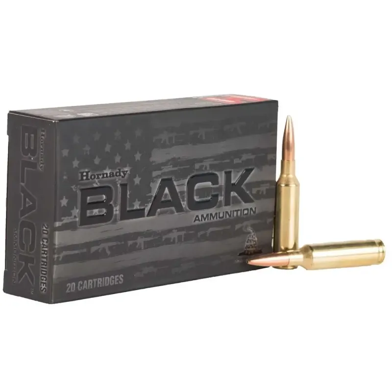 Hornady 81604 Black 6mm ARC 105 gr Boat Tail Hollow Point Match 20 Round Box