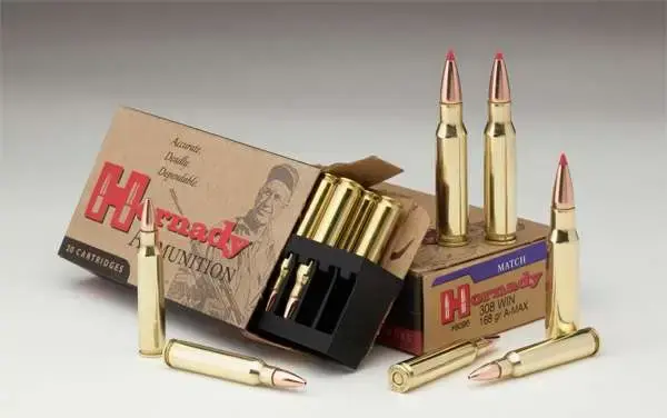 Hornady 8270 Match 50 BMG 750 gr A-Max 10 Round Box
