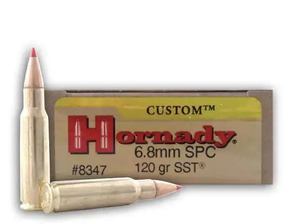 Hornady 8347 Custom 6.8 SPC 120 gr SST 20 Round Box
