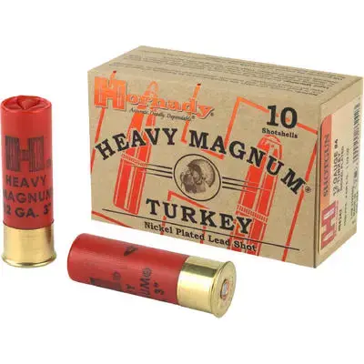 Hornady 86242 Heavy Magnum Turkey Loads 12 ga 3" 1-1/2oz 4 Shot 10Box/10Case