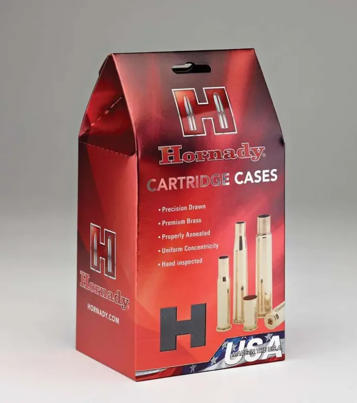 Hornady 86280 6mm Creedmoor Rifle Brass 50 Per Box
