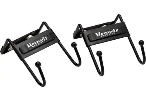 Hornady 95911 Magnetic Safe Hook Metal Black 2 Per Pack