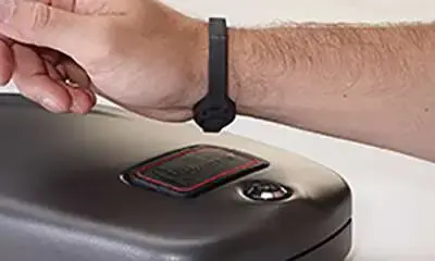 Hornady 98166 Rapid Safe RFID Wrist Band Black