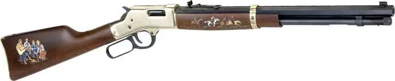 Henry H006CB2 Big Boy Cowboy Edition II 45 Colt (LC) 10+1 20" Polished Brass American Walnut Right Hand