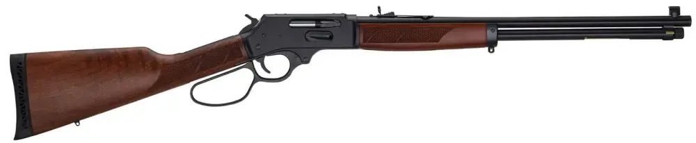 Henry H009GL Side Gate 30-30 Win 5+1 20" American Walnut Blued Right Hand with Large Loop