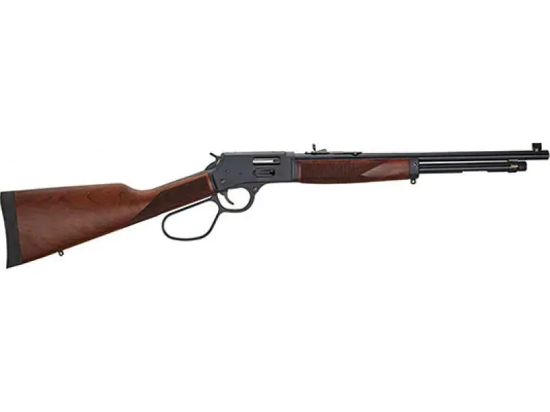 Henry H012GML Big Boy Side Gate 357 Mag 10+1 20" American Walnut Blued Right Hand with Large Loop