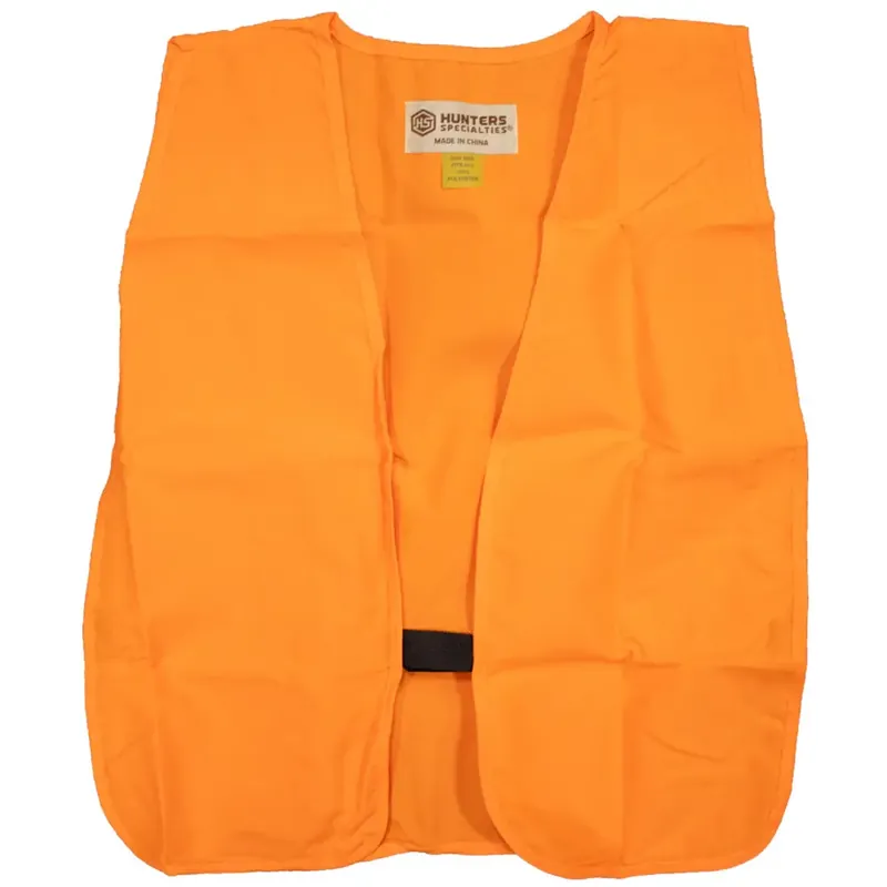 Hunters Specialties 02000 Safety Vest Adult Orange Neoprene