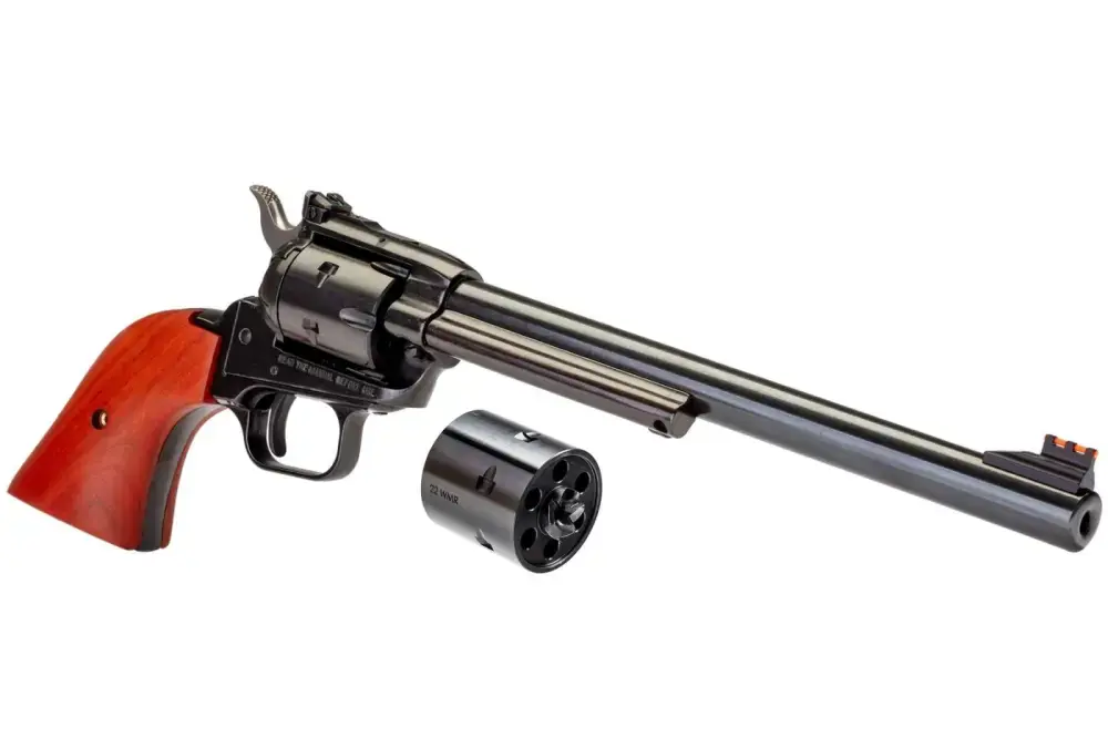 Heritage Mfg RR22MB9AS Rough Rider Small Bore 22LR,22 WMR 6 Round 9" Black Cocobolo Grip Adjustable Sights