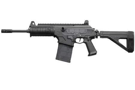 IWI US GAP51SB Galil Ace SB 7.62x51mm NATO 11.80" 20+1 Black Black Side Folding Pistol Brace Stock Black Polymer Grip