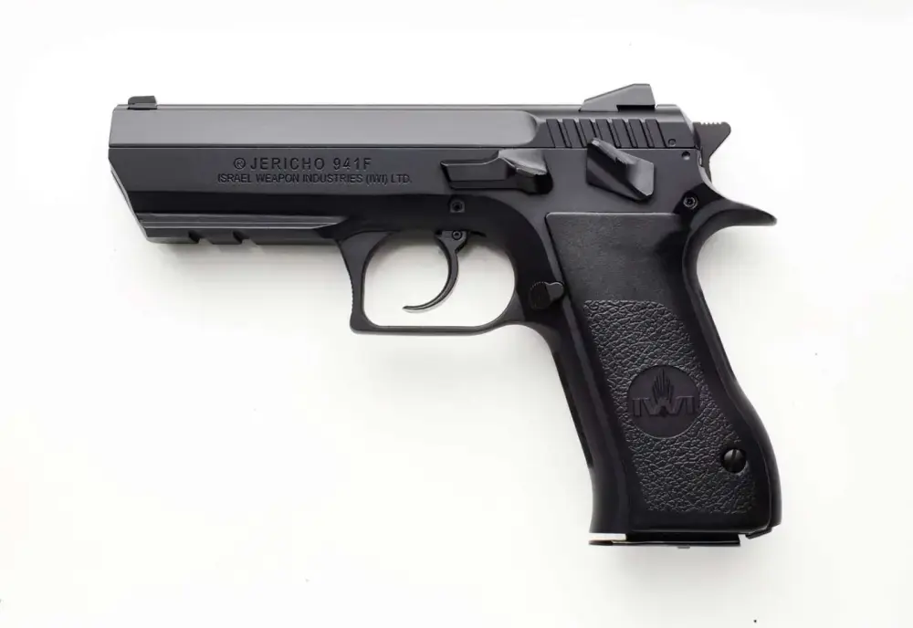 IWI US J941F910 Jericho 941 Full Size 9mm Luger 4.40" 10+1 Black Steel Black Polymer Grip