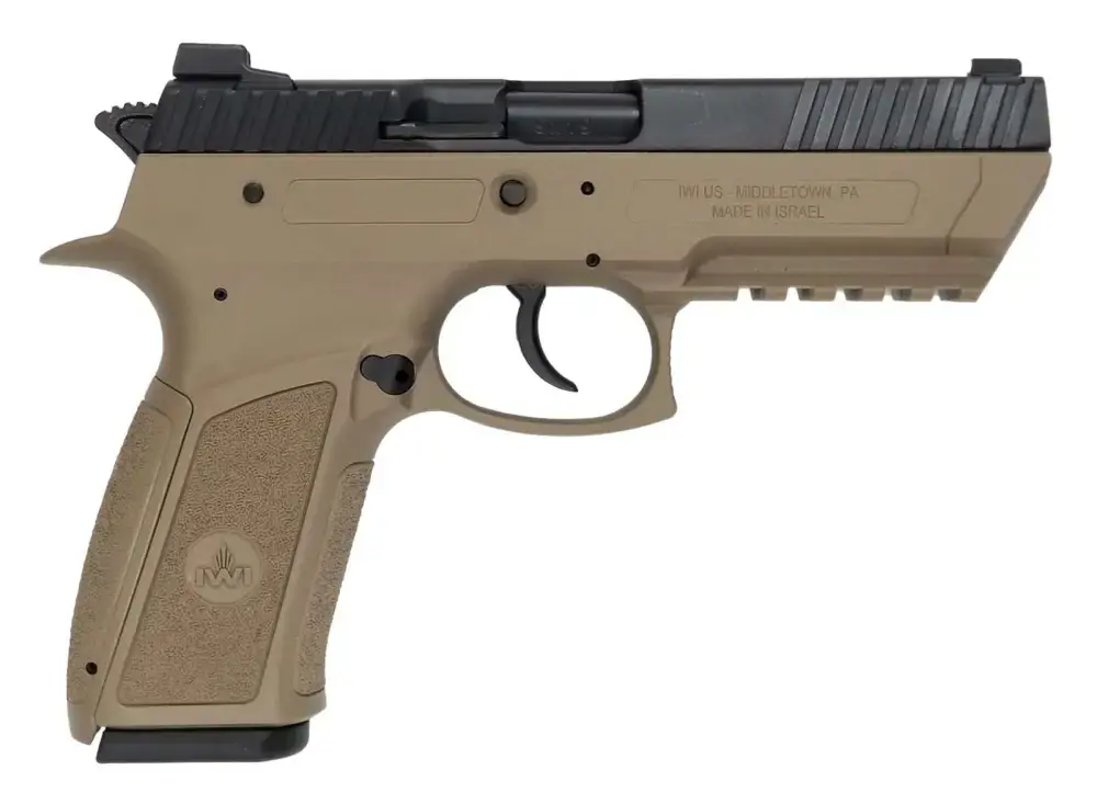 IWI US J941PL9FD-II Jericho 941 Enhanced 9mm Luger 4.40" 17+1 Flat Dark Earth